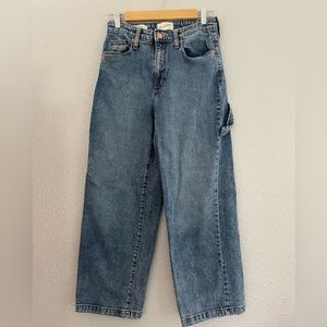 Universal Thread Straight Leg Ankle Carpenter Jeans, size 4/27